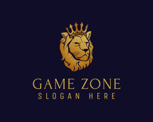 Finance King Lion Logo