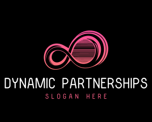 Abstract Infinity Lines logo