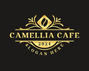 Luxury Coffee Cafe logo design