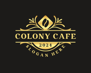 Luxury Coffee Cafe logo design