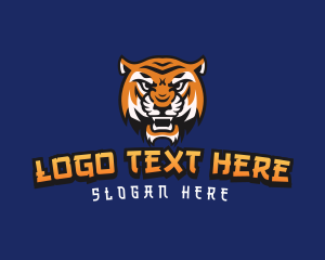 Wild Beast Tiger logo design