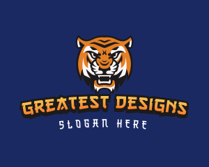 Wild Beast Tiger logo design