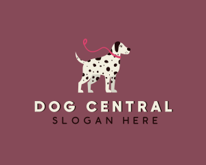 Pet Dog Leash logo design