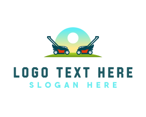 Equipment - Lawn Mowing Equipment logo design