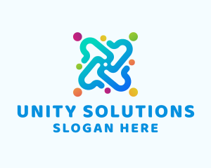 Community Organization Group logo design