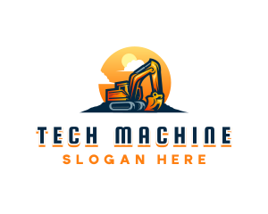 Excavator Digging Machine logo