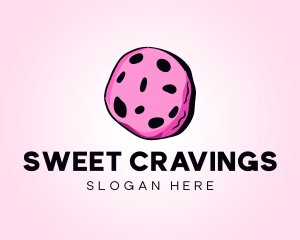 Pink Sweet Cookie logo design