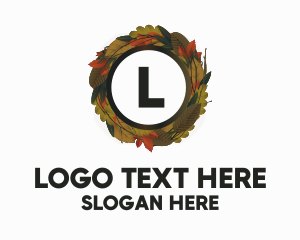 Autumn Forest Wreath logo