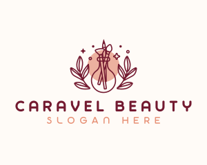 Makeup Cosmetic Beauty logo design