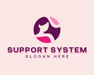 Female Support Community logo design