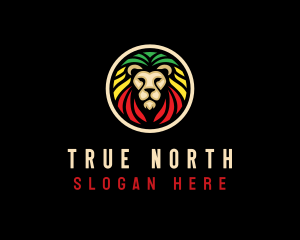 Jamaican Lion Animal logo design