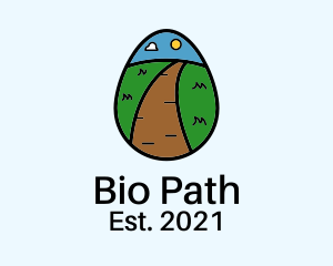 Egg Pathway Road logo design