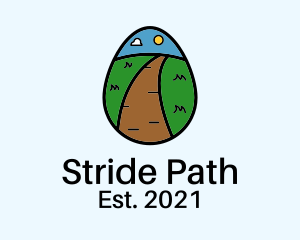 Egg Pathway Road logo design