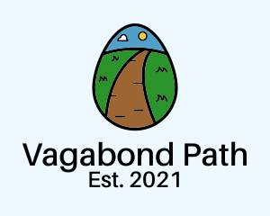 Egg Pathway Road logo design