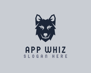 Wild Wolf Dog logo design