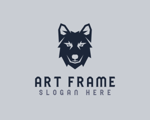 Wild Wolf Dog logo design