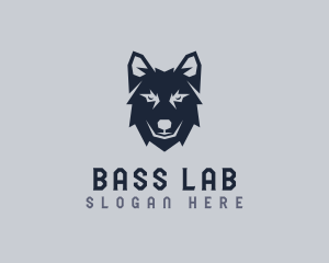 Wild Wolf Dog logo design