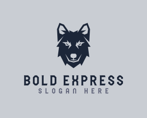 Wild Wolf Dog logo design