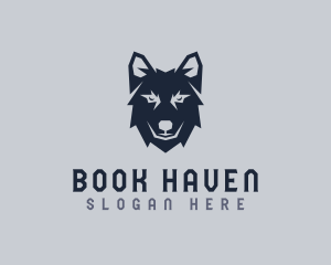 Wild Wolf Dog logo design