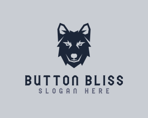 Wild Wolf Dog logo design