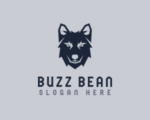 Wild Wolf Dog logo design