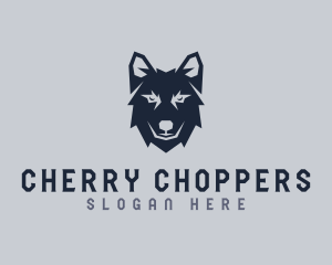 Wild Wolf Dog logo design