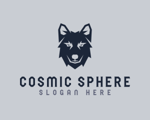 Wild Wolf Dog logo design