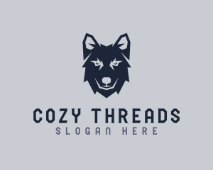 Wild Wolf Dog logo design