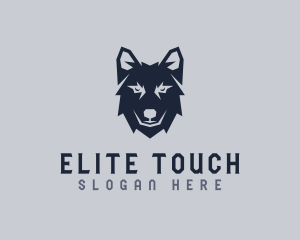 Wild Wolf Dog logo design