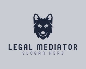 Wild Wolf Dog logo design