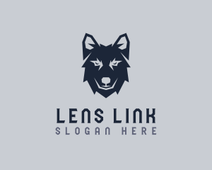 Wild Wolf Dog logo design