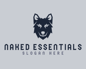 Wild Wolf Dog logo design