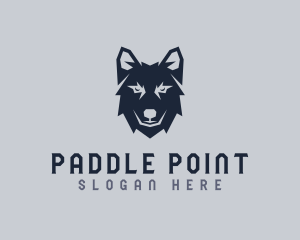 Wild Wolf Dog logo design