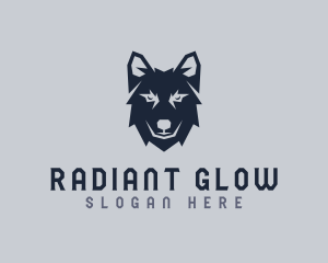 Wild Wolf Dog logo design