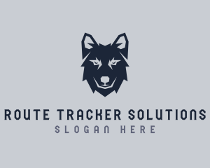 Wild Wolf Dog logo design