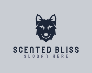 Wild Wolf Dog logo design