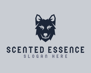 Wild Wolf Dog logo design