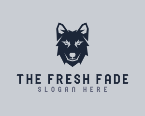 Wild Wolf Dog logo design