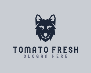 Wild Wolf Dog logo design