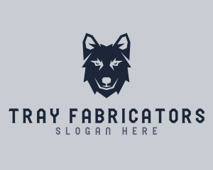 Wild Wolf Dog logo design