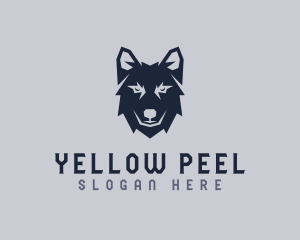 Wild Wolf Dog logo design