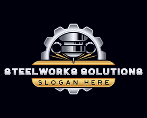 CNC Industrial Ironwork logo design