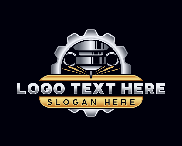 Laser logo example 1