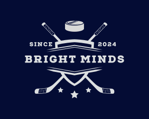 Hockey Sports Shield logo