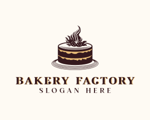 Strawberry Cake Bakery logo design