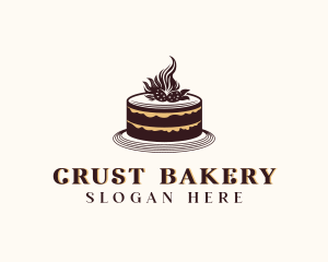 Strawberry Cake Bakery logo design