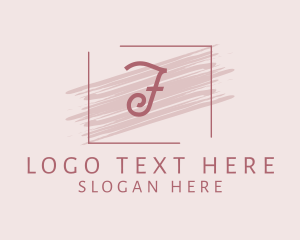 Feminine Fashion Cosmetics logo design