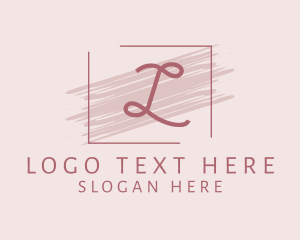 Feminine Fashion Cosmetics logo design