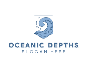 Ocean Waves Tourism logo design