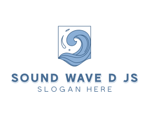 Ocean Waves Tourism logo design